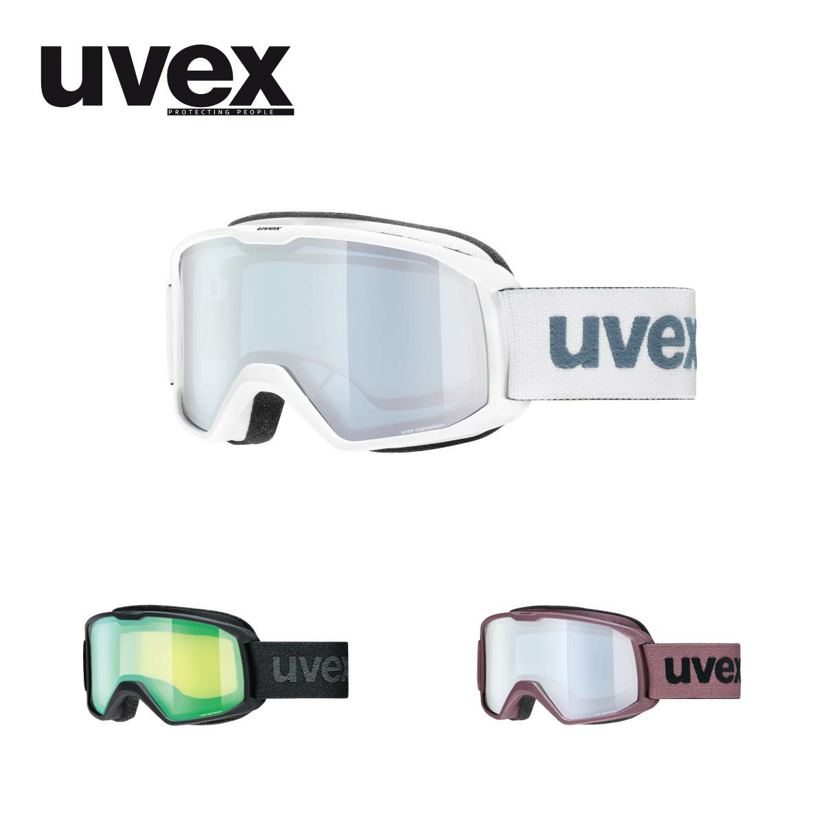 スキーゴーグル キッズ スキー ゴーグル ジュニア uvex ウベックス