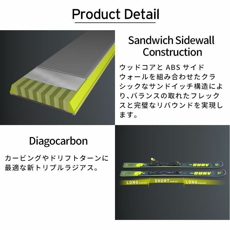 FISCHER フィッシャー スキー板 メンズ レディース 2026 THE CURV GT