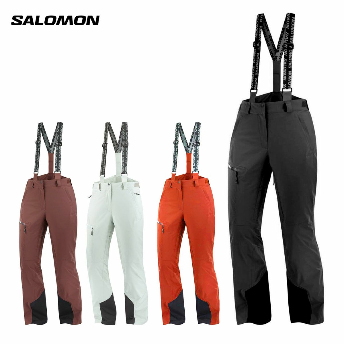 スキーウェア スキーパンツ レディース パンツ SALOMON サロモン