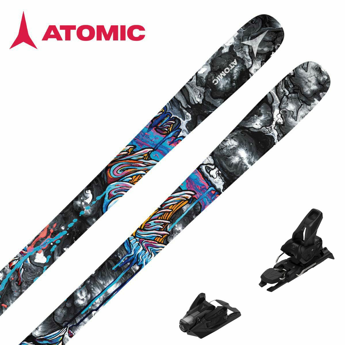 ATOMIC アトミック スキー板 2025 BENT 85 + ＜26＞アトミック STRIVE
