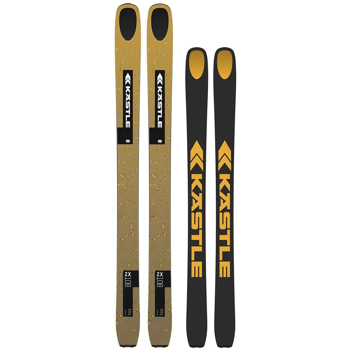 KASTLE フリーライドスキー ZX 100 (25-26 2026) + 26 アルマダ STRIVE