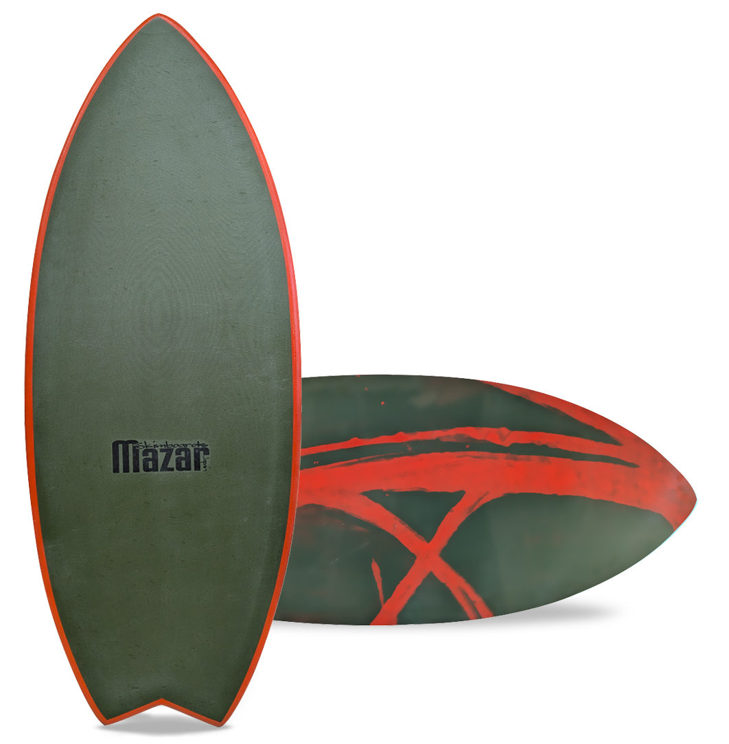 MAZAR FISH Wideスキムボード