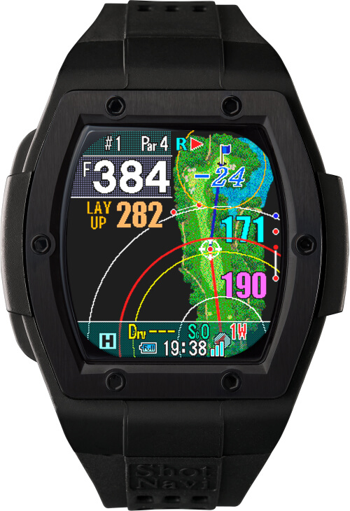 Shot Navi Crest II Touch::ゴルフ用GPSウォッチ