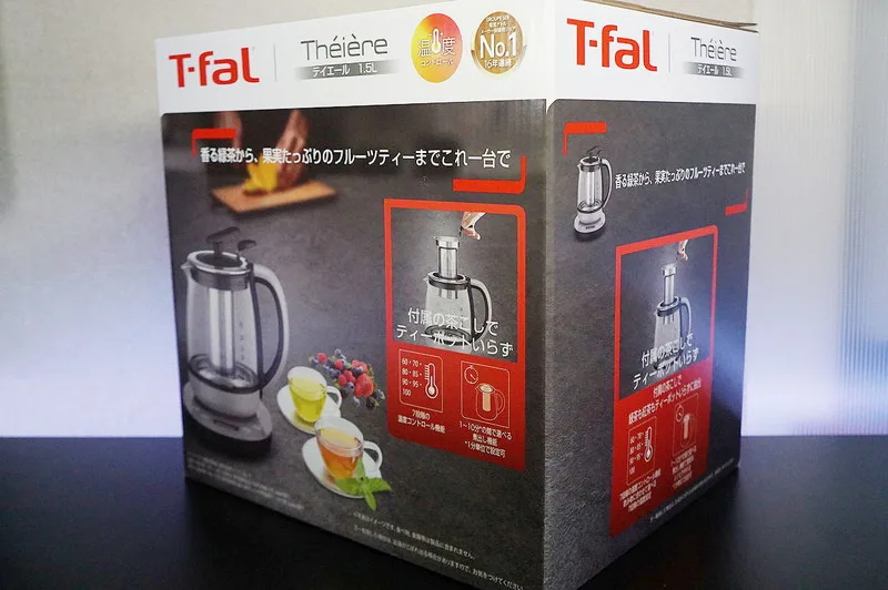 ティファール 電気ケトル テイエール 1.5L BJ813DJPのレビュー！温度