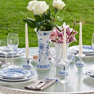 マイセン ブルーオニオン メッシュプレート 800101/54804 | ブルー