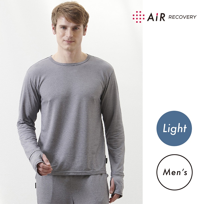 エアーリカバリー］スリープテックウェア ライトメンズトップス
