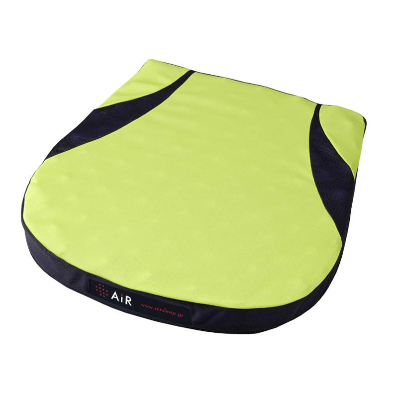 エアーポータブル]クッション/S （Sサイズ）5cm×40cm×40cm イエロー