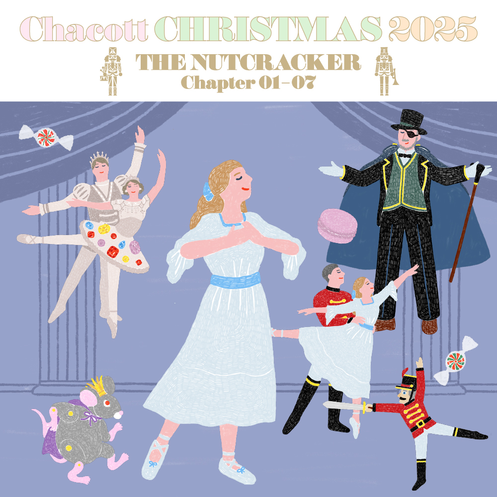 チャコットが贈るオリジナルストーリー「THE NUTCRACKER」