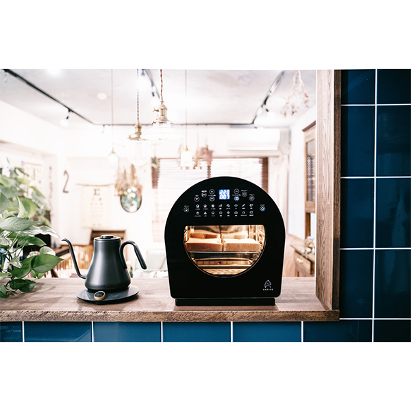 エペイオス〉スマートノンフライオーブン Chef/ブラック(ブラック