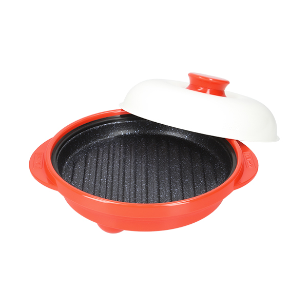 電子レンジ専用調理器具 レンジメート プロ/レッド(レッド)｜近鉄