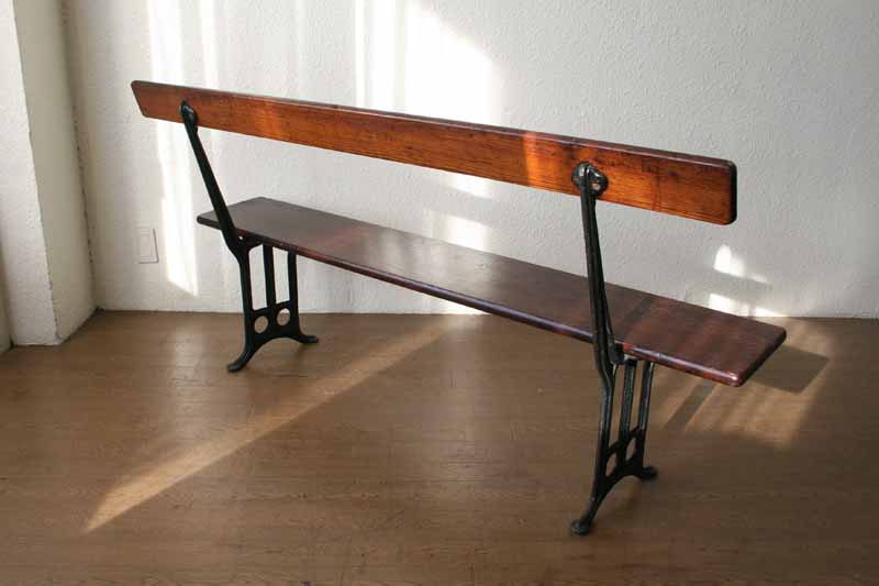 オールドチャーチベンチ｜アンティーク家具・照明の専門店｜デニム