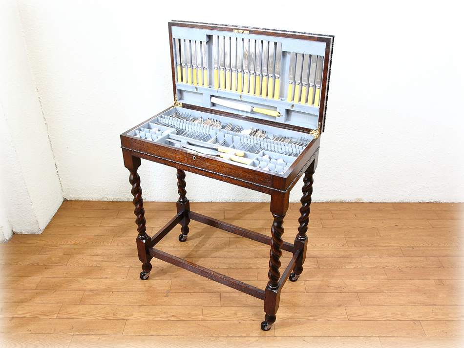 ノーザンゴールドスミス ツイストカトラリーキャビネット/トロリー