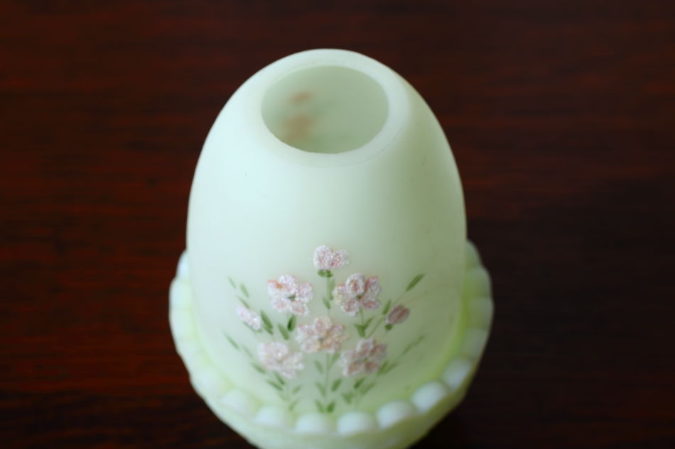 Fentonフェントン ヴァセリンガラス フェアリーランプ｜アンティーク