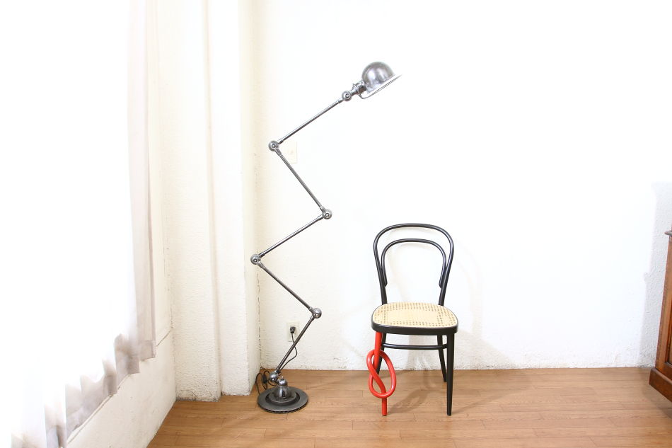 ヴィンテージ ジェルデJIELDE 5アーム Super Black Polish フロア