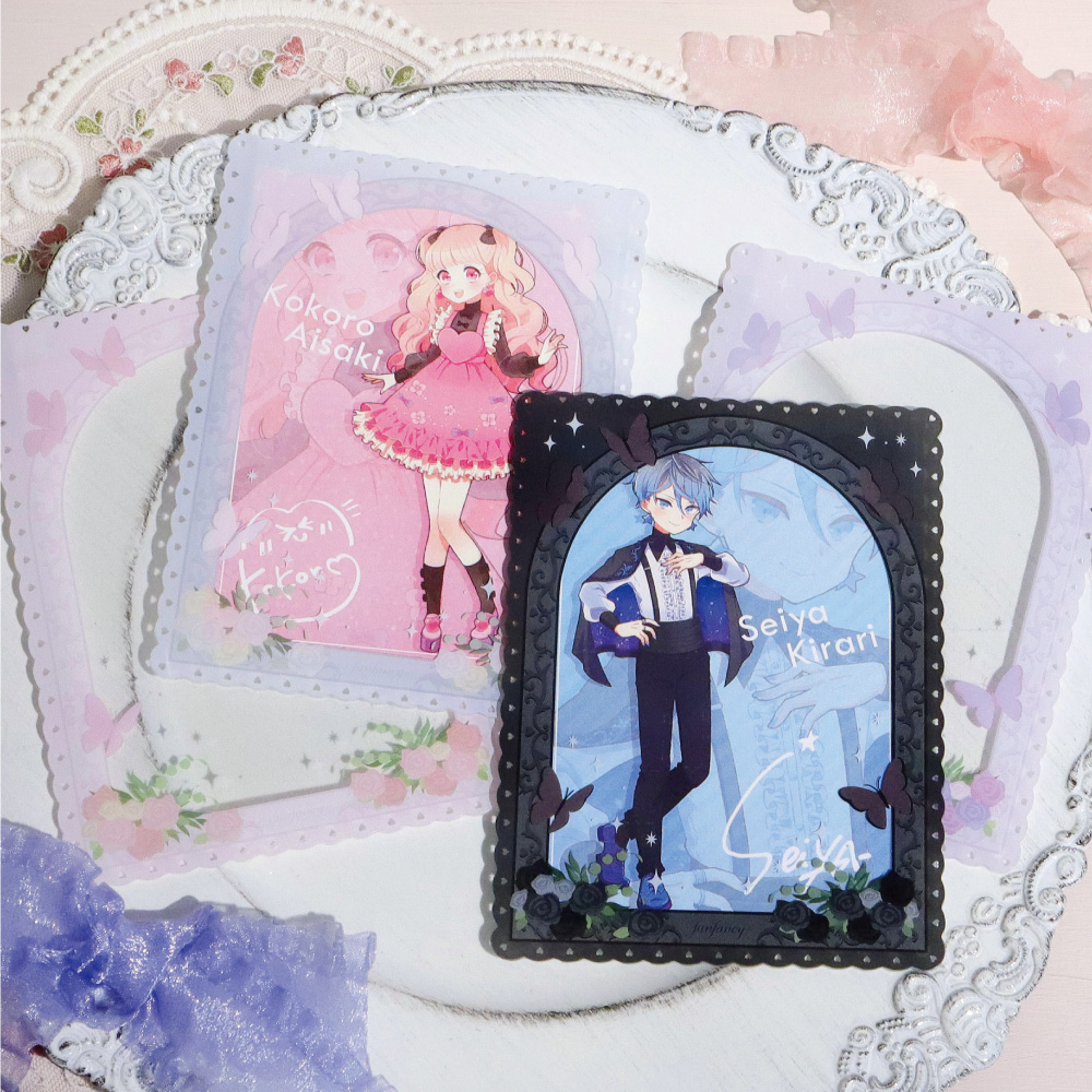 apicolle 硬質カードケース パピヨン