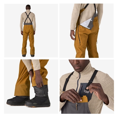 パタゴニア PATAGONIA メンズ スノー ビブパンツ 30076＜Men's