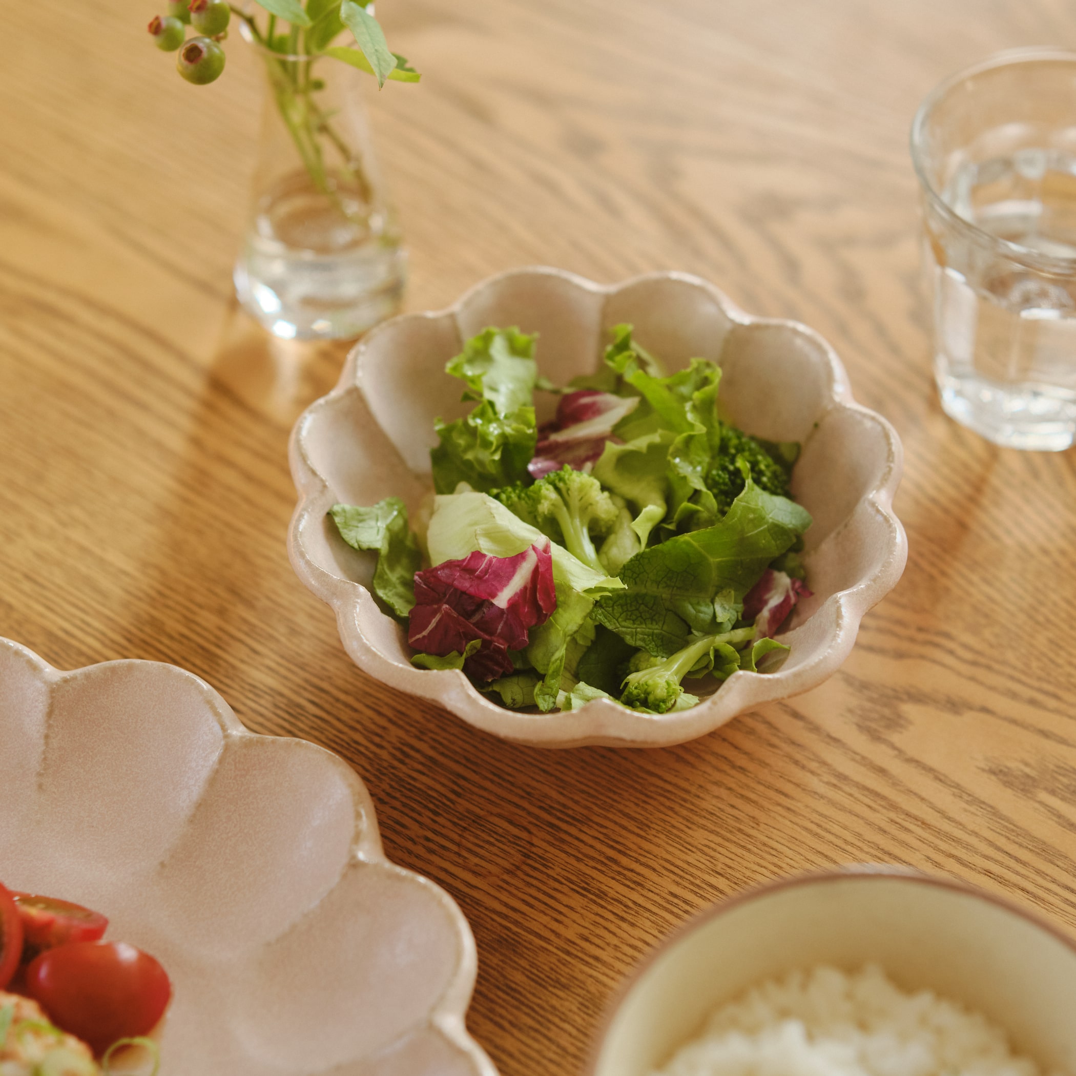 美濃焼プレート 24.5cm/リンカ/灰桜 | アフタヌーンティー公式通販サイト