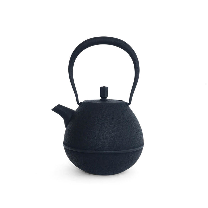 Kukan Chuzo / Egg Cast Iron Kettle L Black – 雨晴/AMAHARE