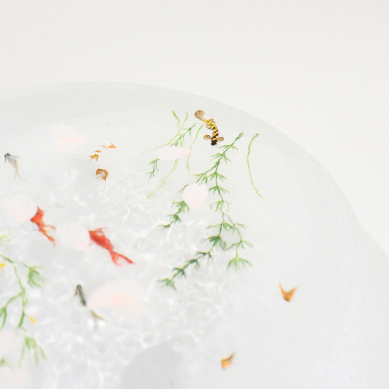 久保裕子 池文鎮 春 桜の花びら付き – 雨晴/AMAHARE