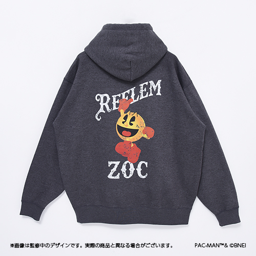 PAC-MAN×REFLEM feat.ZOC パーカー