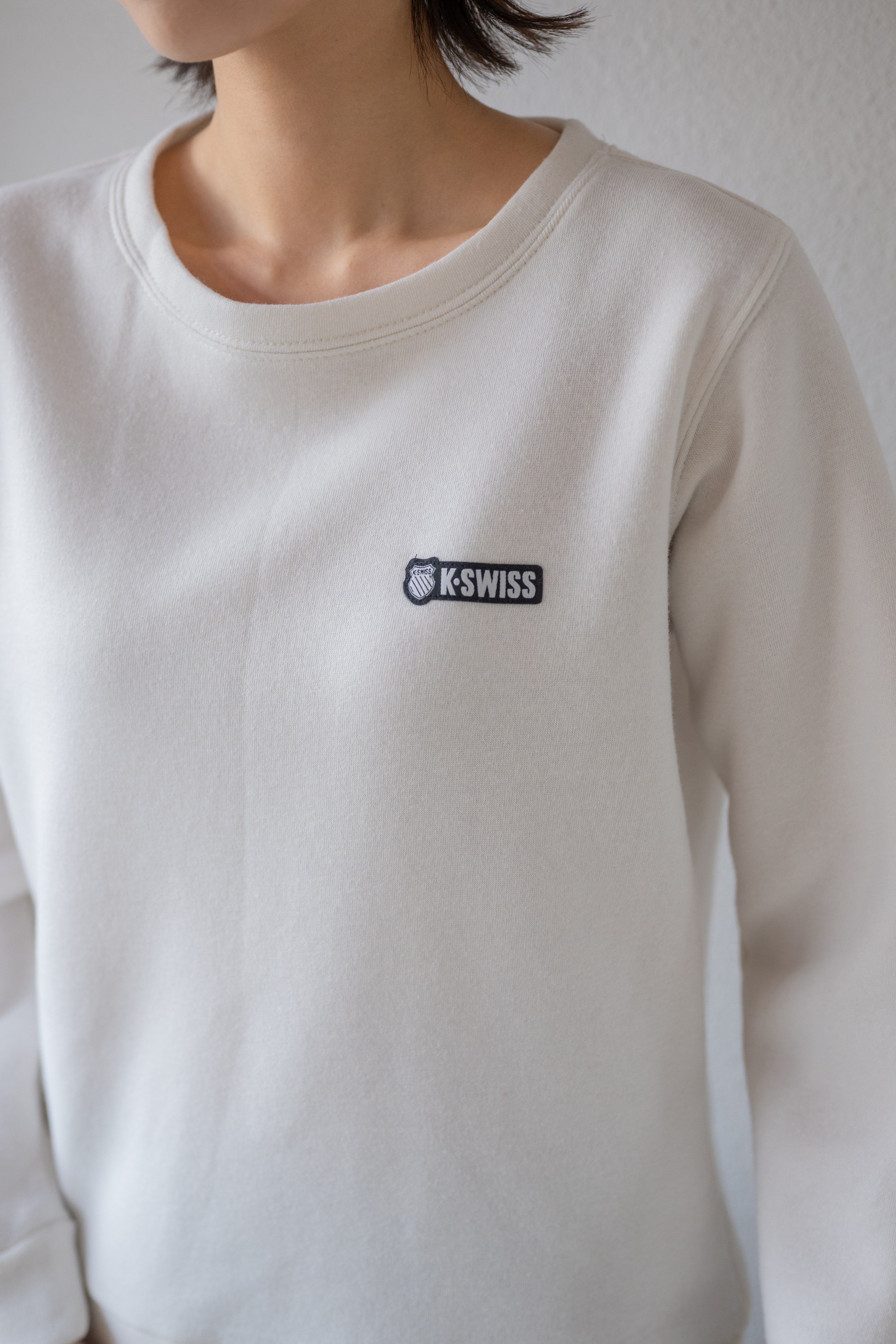 SALE30%OFF／【K-SWISS】レディス裏起毛スウェットトレーナー
