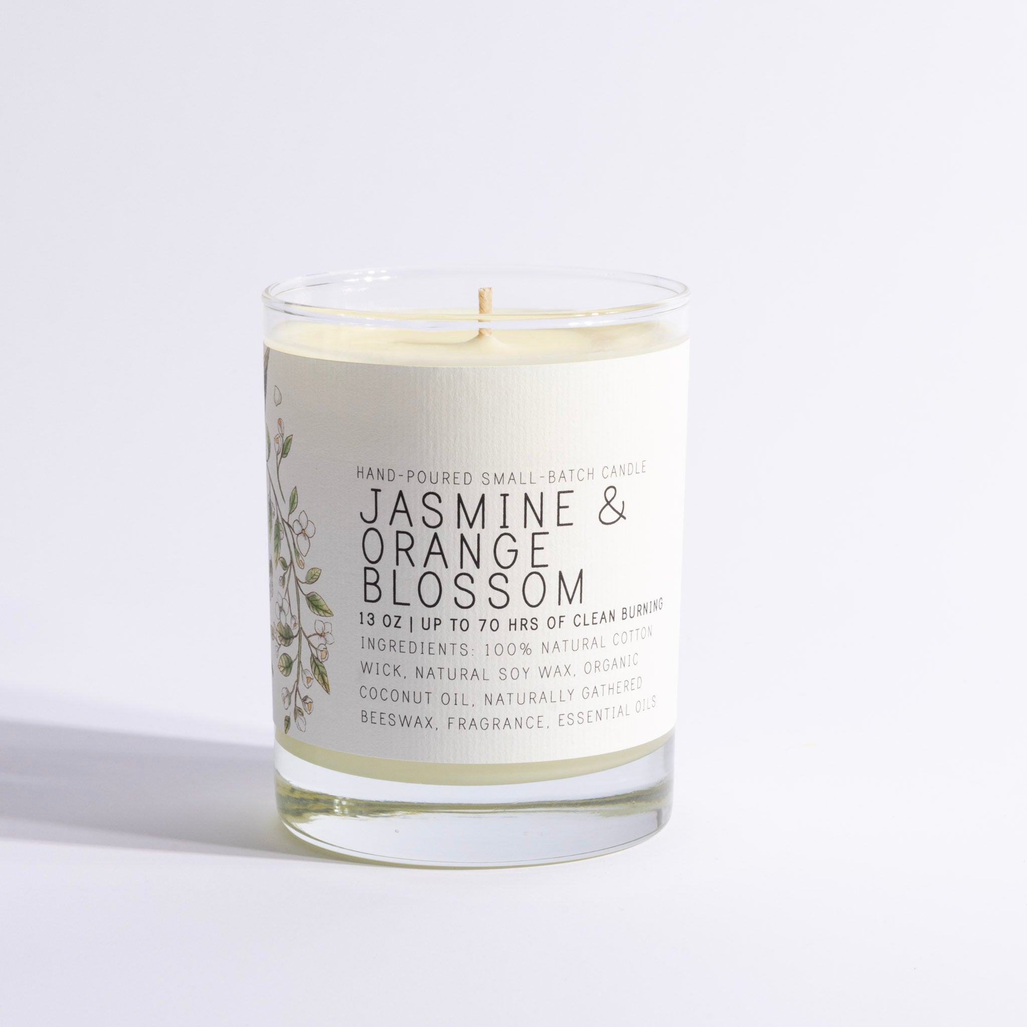 Jasmine and Orange Blossom Candle - Just Bee Candles - Just Bee