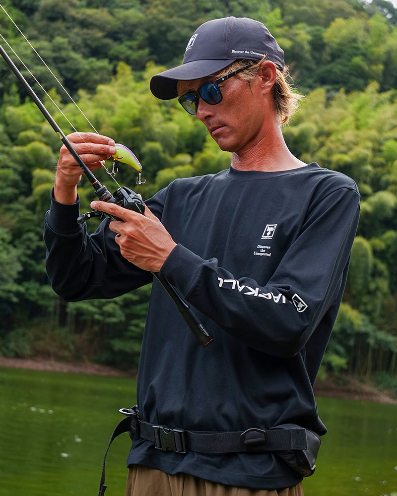 ロゴスリーブロングTシャツ