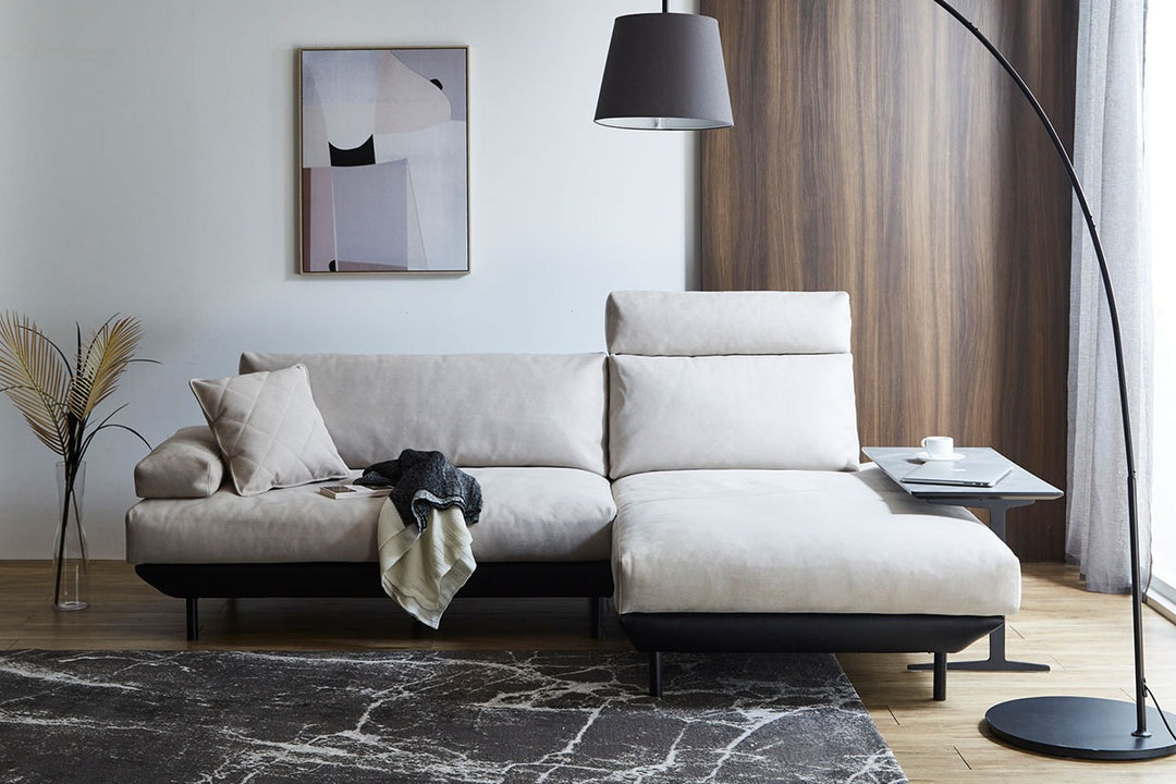 ツートンがオシャレなカウチソファ〔sf039〕 – 府中家具の館