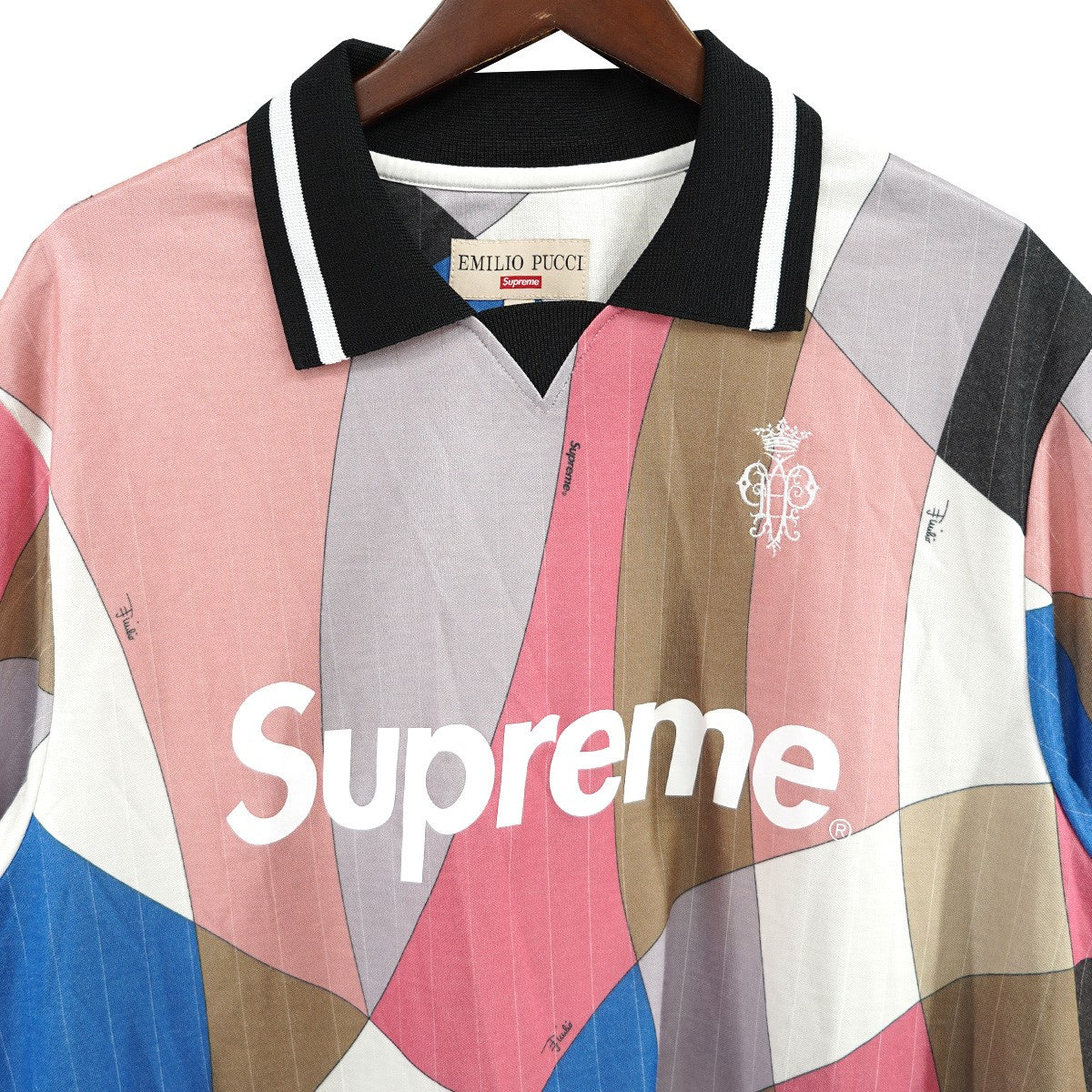 Supreme×EMILIO PUCCI 21SS Emilio Pucci Soccer Jerseyエミリオ