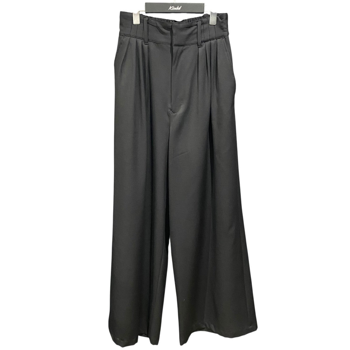 juha(ユハ) EXTREME WIDE EASY PANTS10230802-2 10230802-2 ブラック