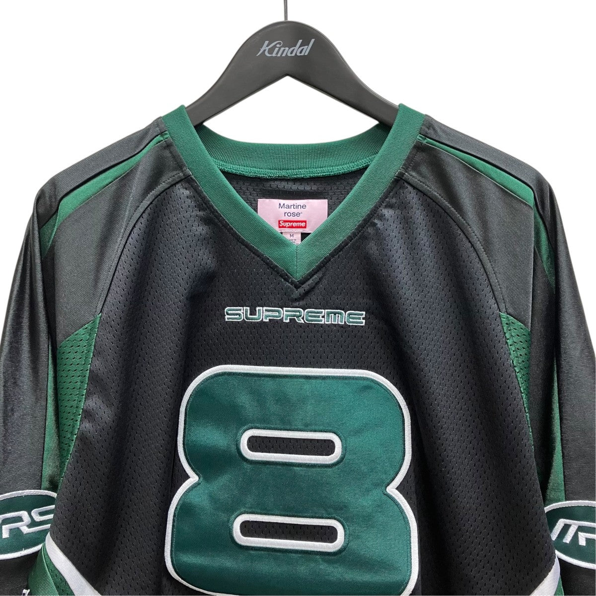 Supreme×Martine rose FOOTBALL JERSEYフットボールシャツ ブラック