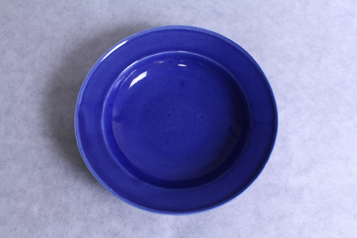 石田誠 / 7寸ハットボウル（ブルー） | リブ・アート オンラインショップ