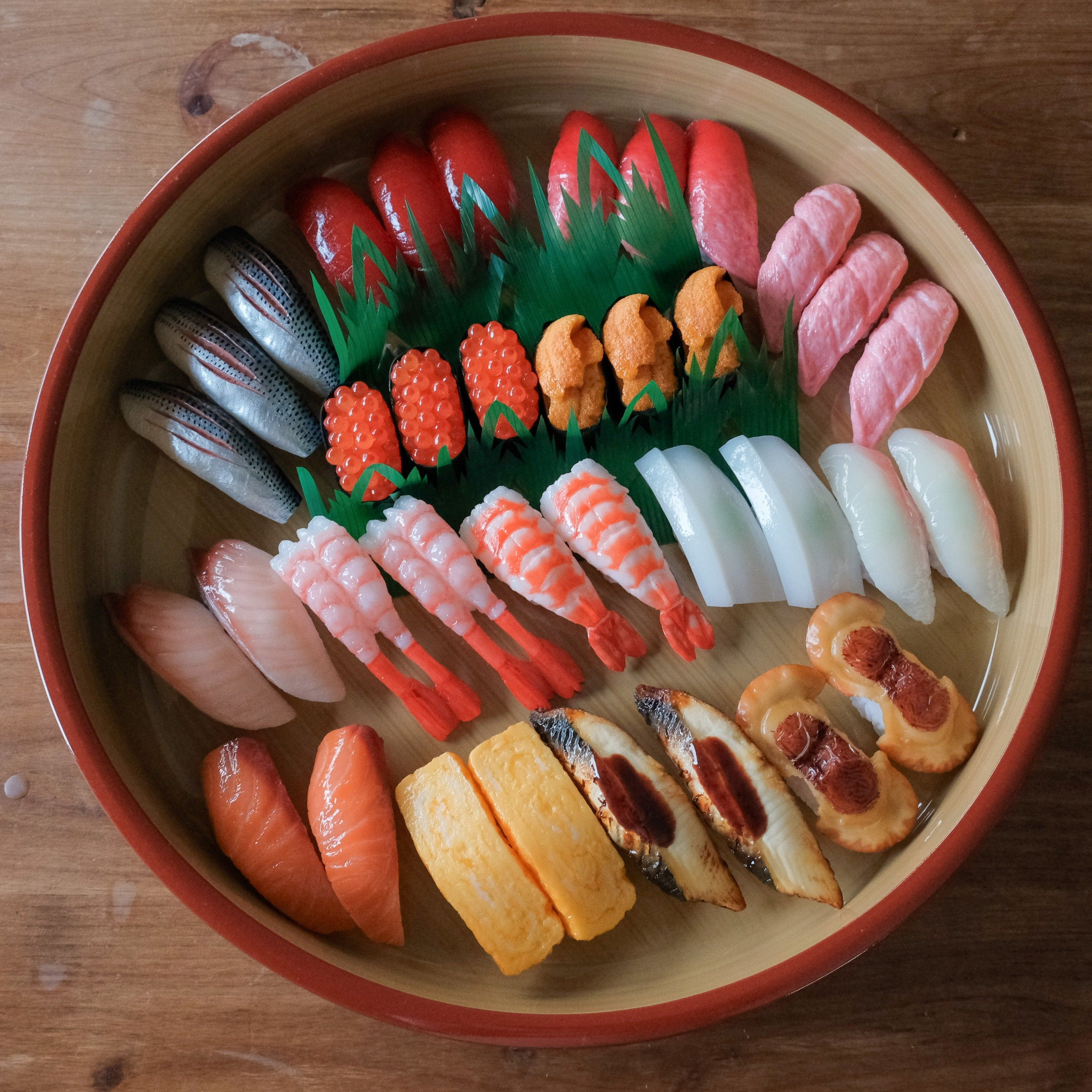 元祖食品サンプル屋「寿司(イクラ)のマグネット」