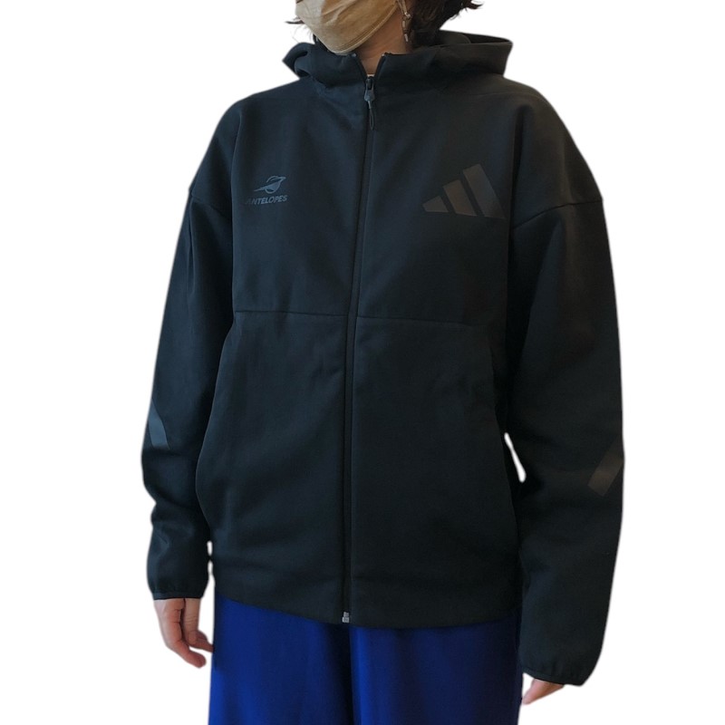 GAZOOショッピング 【アンテロープス】adidas フルジップ フード付き