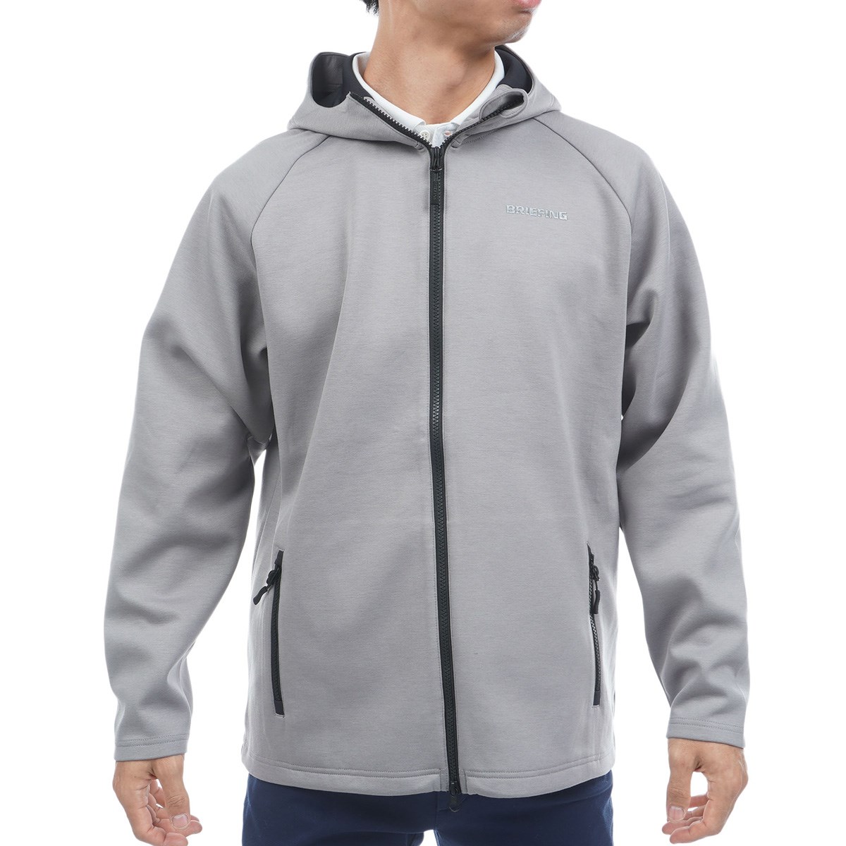 dショッピング |ブリーフィング BRIEFING ウォーム 3D ロゴ パーカー L