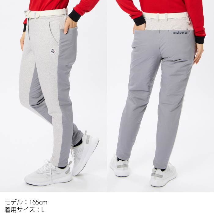 and per se アンパスィ レディース ゴルフウェア ボンバーヒート