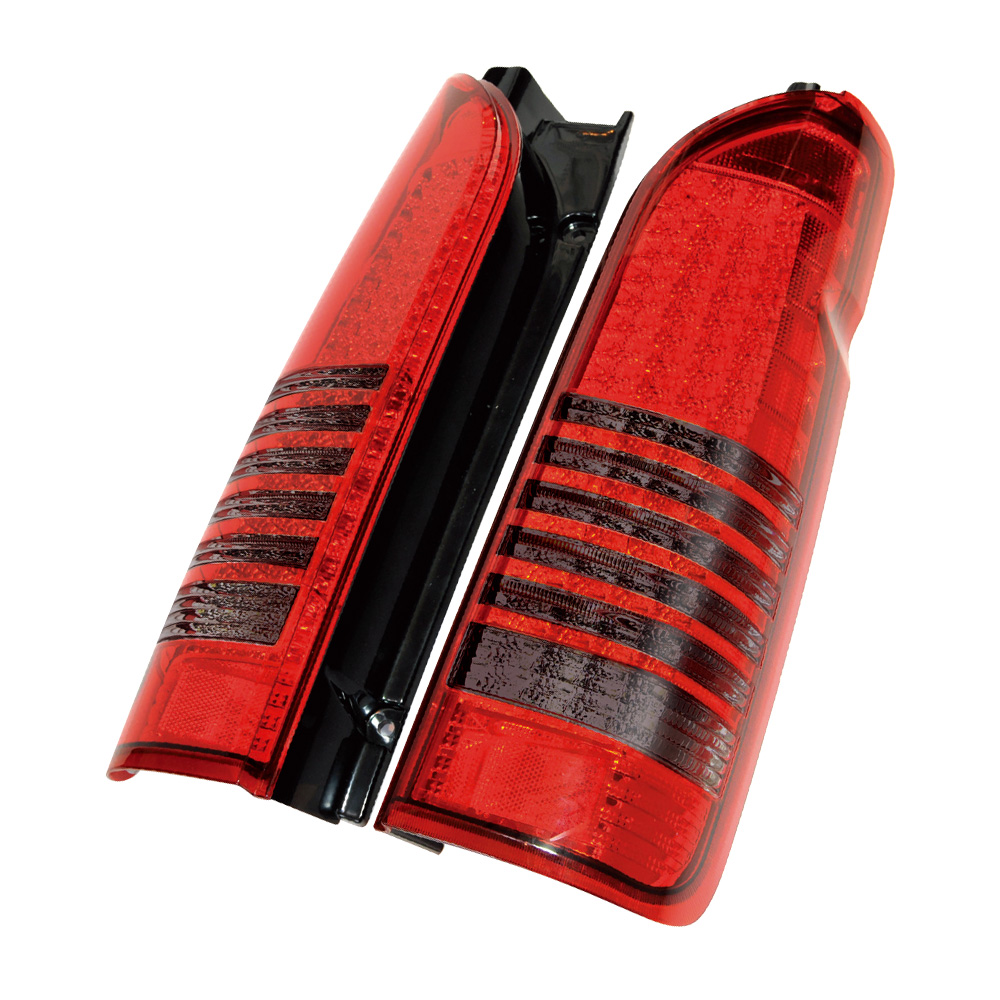 トヨタ ハイエース FULL LED 136 ストリームモデル レッド/スモーク