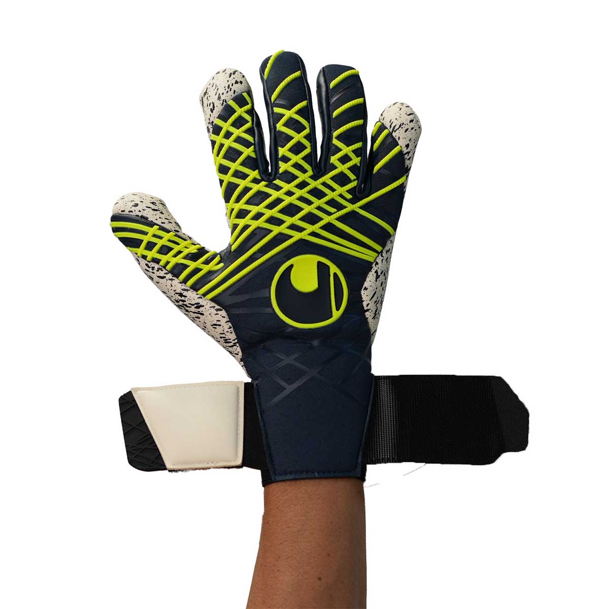 プレディクション スーパーグリップ+ ハーフネガティブ GKグローブ