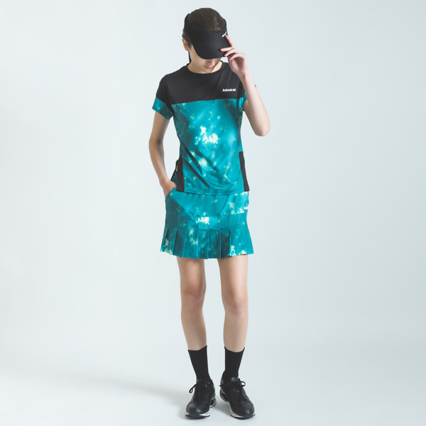 アドミラル(Admiral) ウェア（レディース） ]グラフィックプリーツ