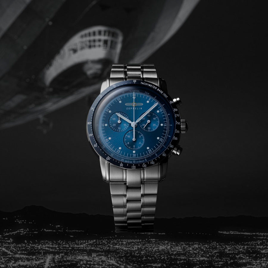 ツェッペリン 100周年記念シリーズ 日本限定 クロノグラフ 8892M-3