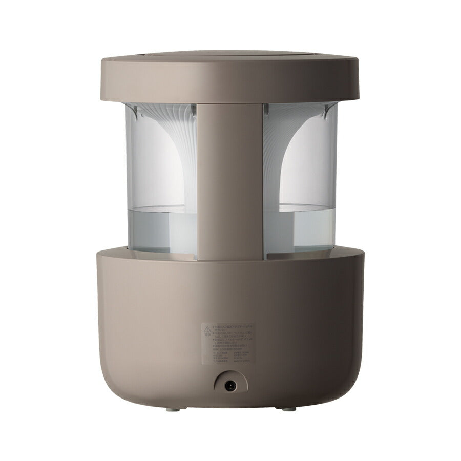 リズム MIST 350 超音波式 プールレス 加湿器 ウォームグレー