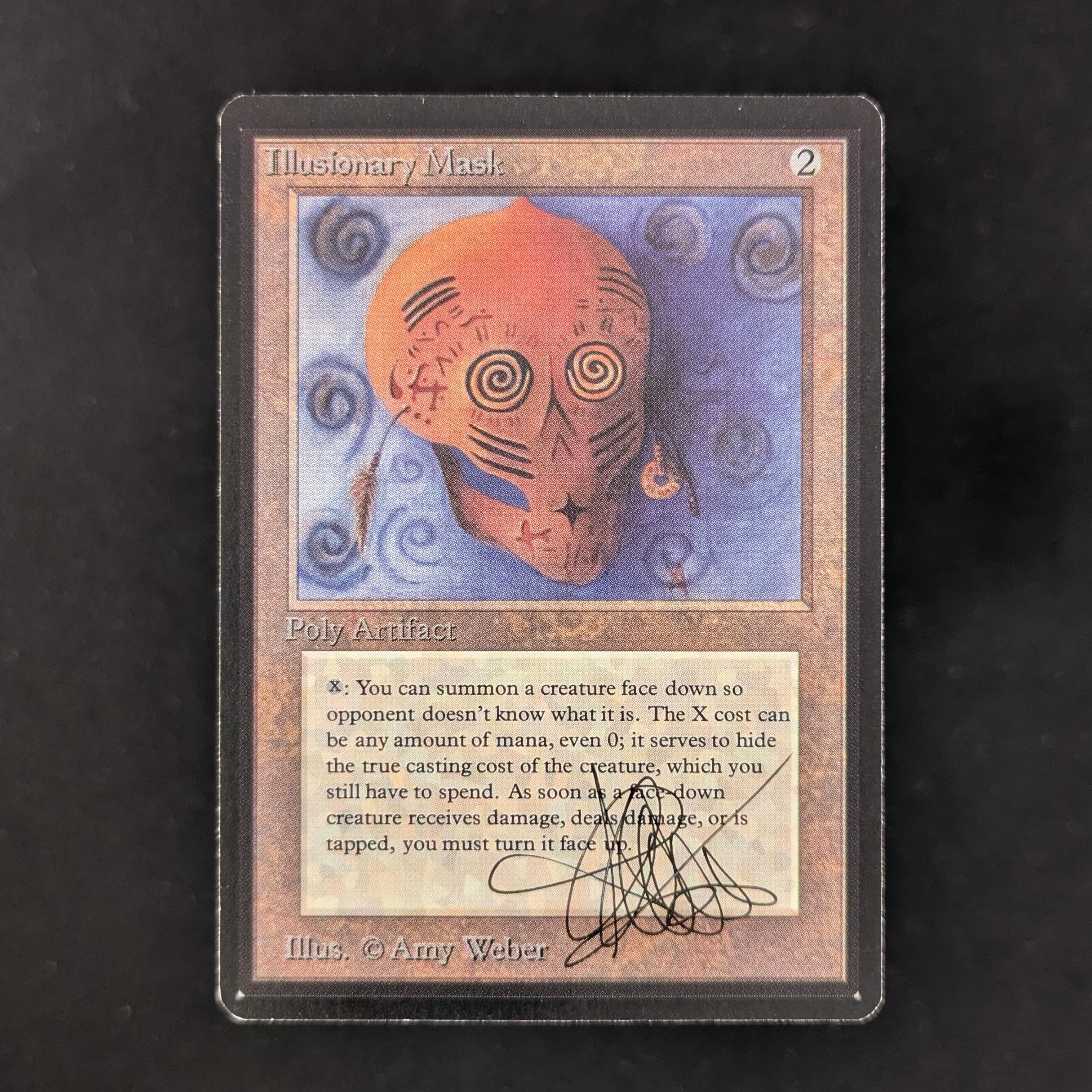 MTG Illusionary Mask アンリミテッド UN 1枚 マジック