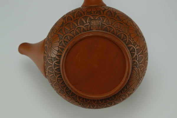 朱泥 菊彫 急須 – 常滑焼 Official Online Store