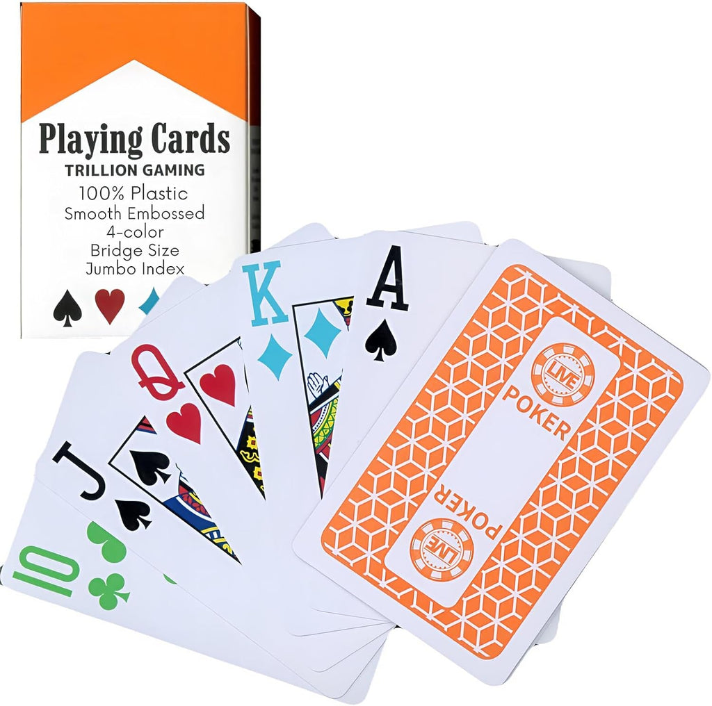 TRILLION GAMING Playing Cards (4colors) – うそのたばこ店オンライン