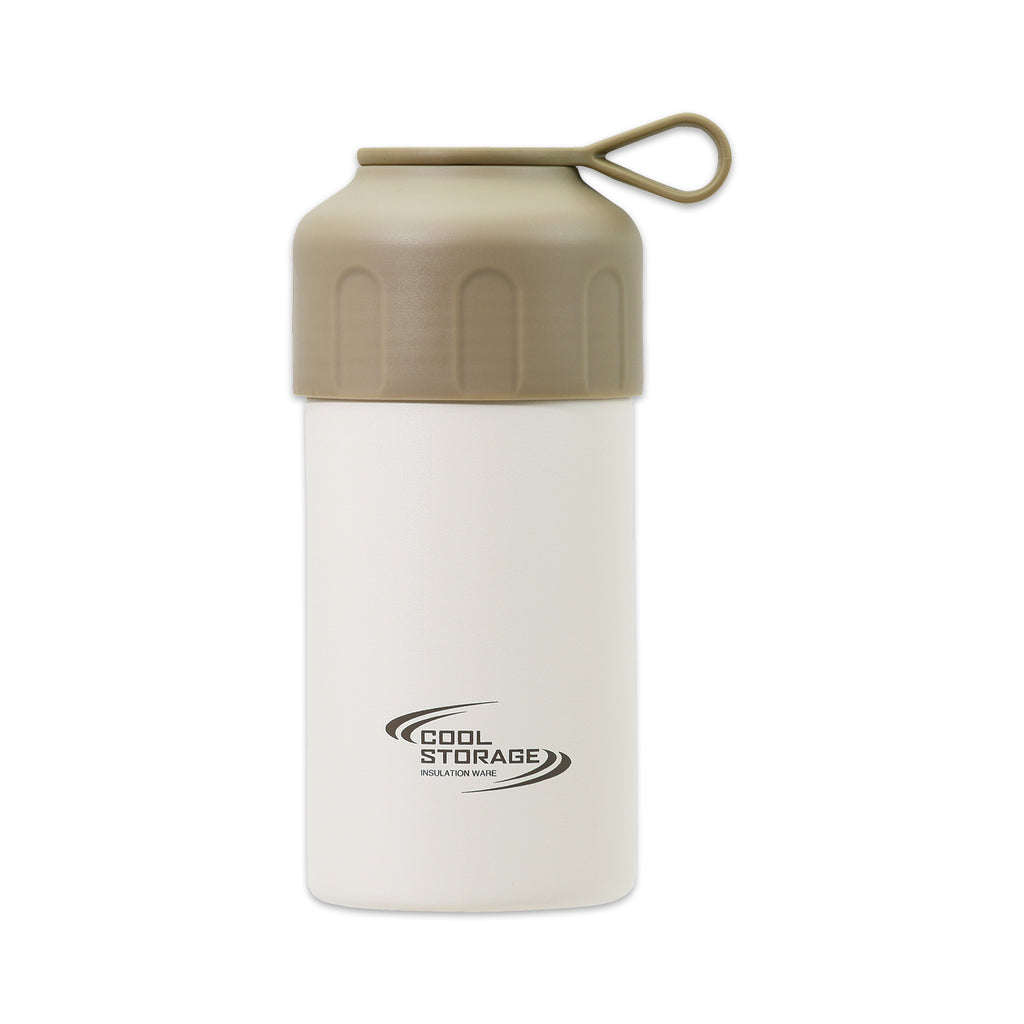 クールストレージ ボトル缶も使えるペットボトルカバー(ラテ) — PEARL