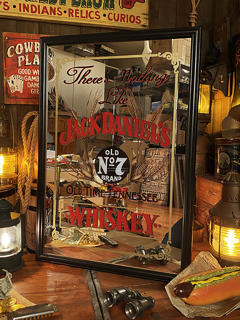 楽天市場】パブミラー バーミラー 鏡 壁掛け ジャックダニエル ロゴ