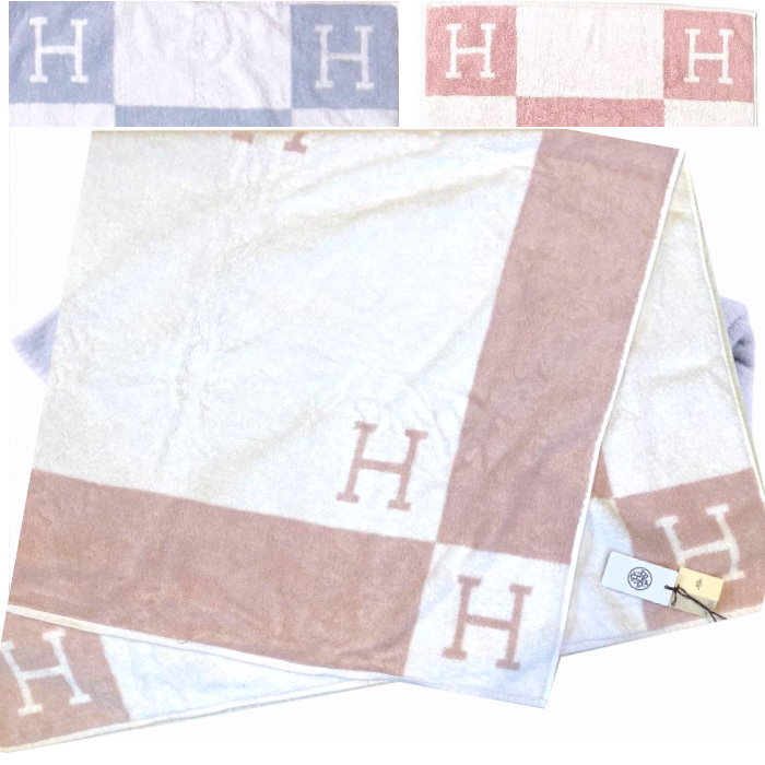 楽天市場】HERMES エルメス タオル Avalon アヴァロン H102196M-02