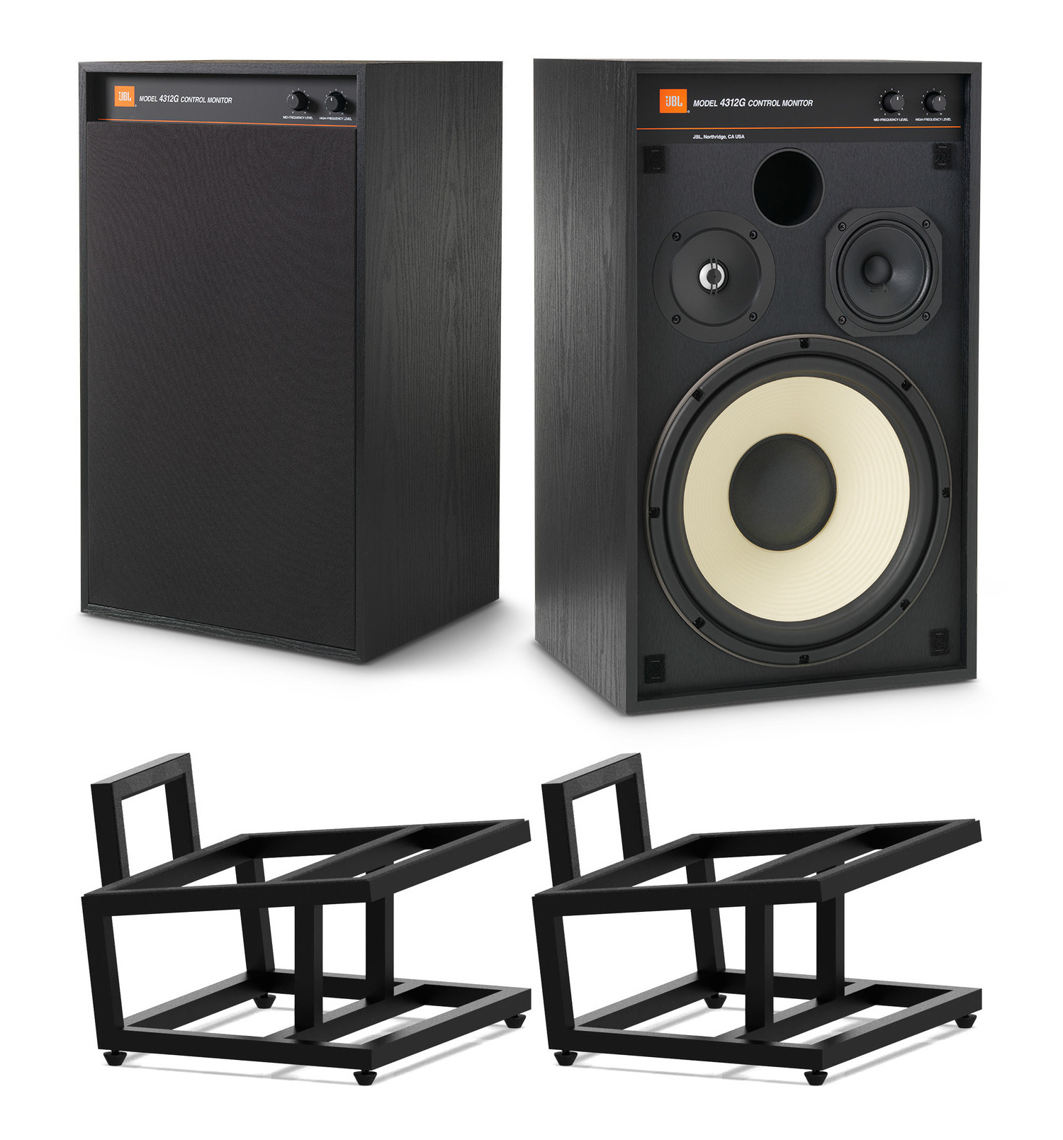 楽天市場】JBL 4312G(ペア) + JS150BLK(専用スタンド) 3ウェイ