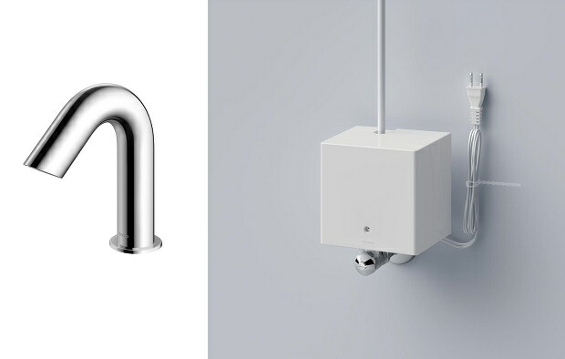 楽天市場】TLE28SS1W TOTO アクアオート 自動水栓 Aタイプ 発電タイプ