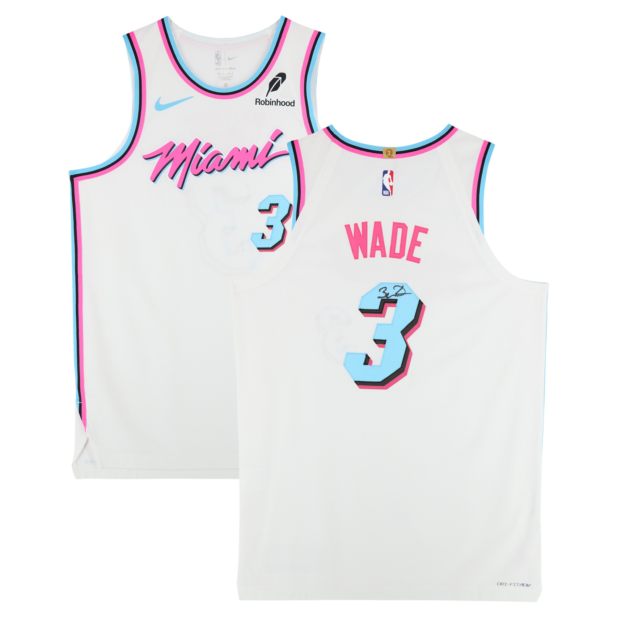 楽天市場】【公式シリアル番号付き】NBA ヒート ドウェイン・ウェイド